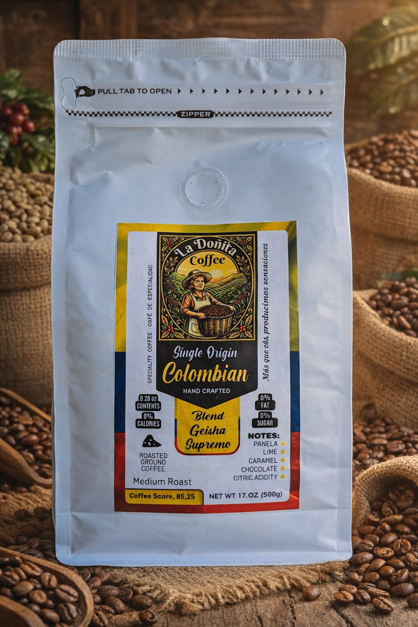 Blend Geisha Supremo 500g En Grano