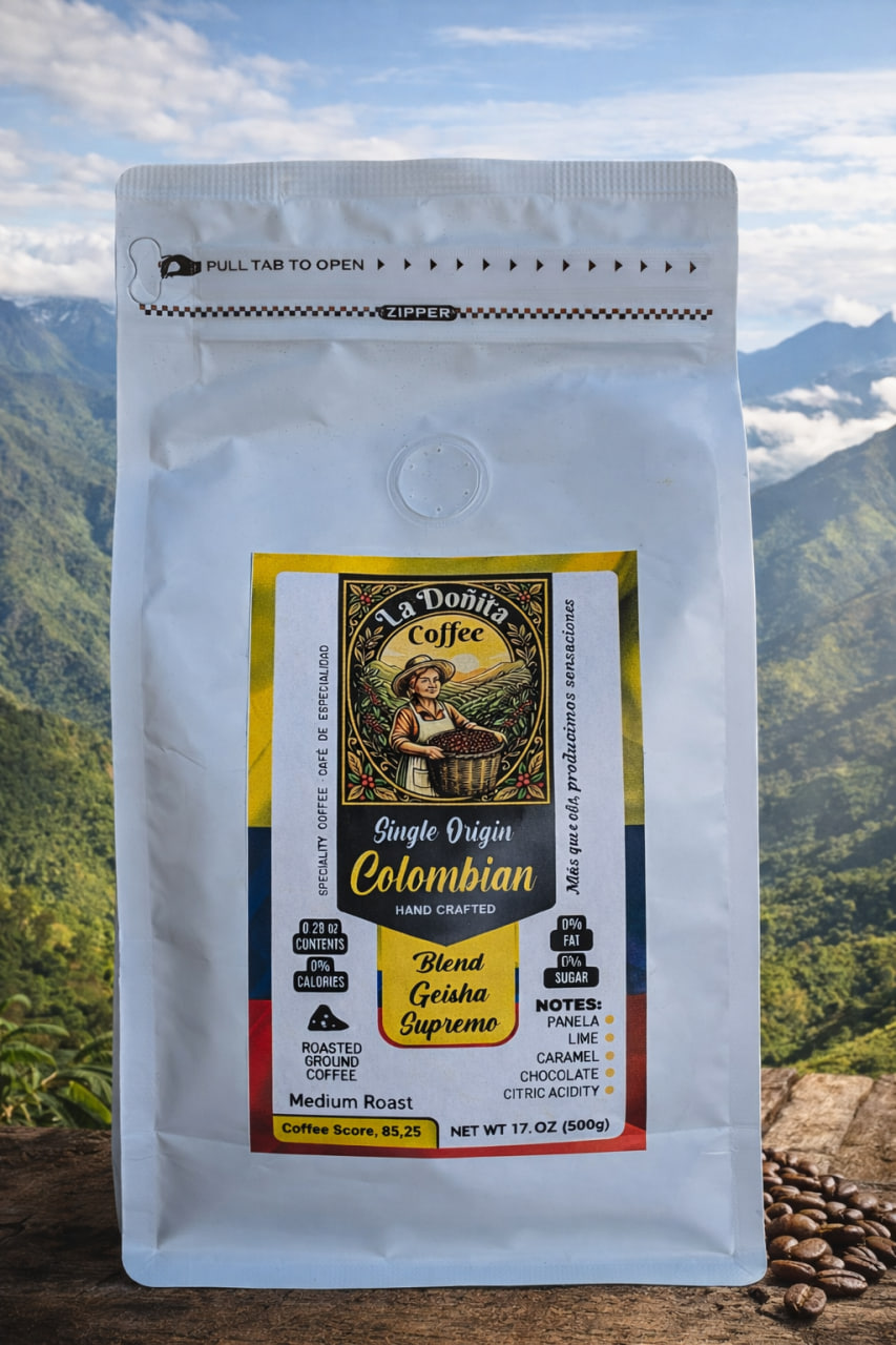 Blend Geisha Supremo 500g Molido